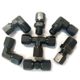 Hydraulic carbon steel sleeve right angle elbow male and English 1/2/3/4/6 points 8/10/12/14/16MM copper pipe joint