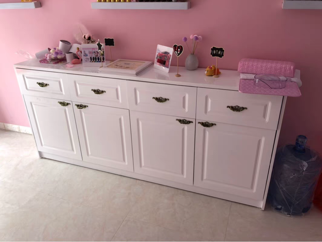 Nail art cabinet display cabinet nail shop storage cabinet floor-to-ceiling cosmetics storage cabinet make-up display cabinet floor cabinet