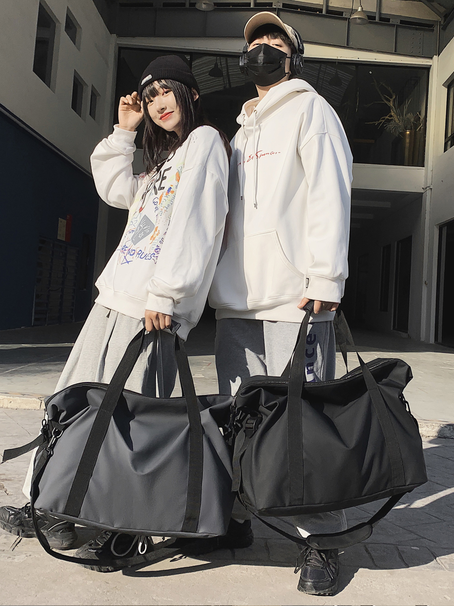 France's flagship short-haul handbag large-capacity travel bag for men and women on travel bags for light fitness pack