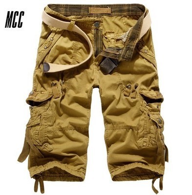 Men's Large Size Cargo Shorts, Mid-Length Pants, Three-Quarter Pants, Men's Loose Multi-Pocket Casual 7/8 Pants, Men's 7/8 Pants Men's Large Size Cargo Shorts, Mid-Length Pants, Three-Quarter Pants, Men's Loose Multi-Pocket Casual 7/8 Pants, Men's 7/8 Pants