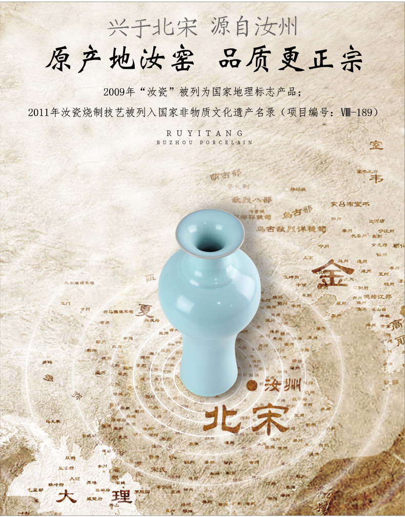 Your up porcelain vase lady bottle ceramic bottle home sitting room rich ancient frame accessories furnishing articles of Chinese style classical porcelain