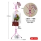 Jinsheng áo rack phòng ngủ sàn hiện đại tối giản thời trang sáng tạo quần áo giá treo văn phòng - Kệ kệ gỗ 3 tầng