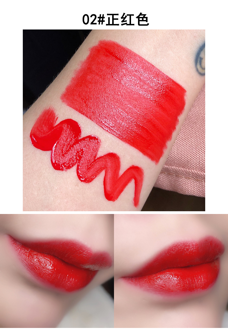 Bộ son môi siêu lì màu son lì bền màu không thấm nước Hàn Quốc màu son Yan Yan - Son bóng / Liquid Rouge 	son bóng sephora	