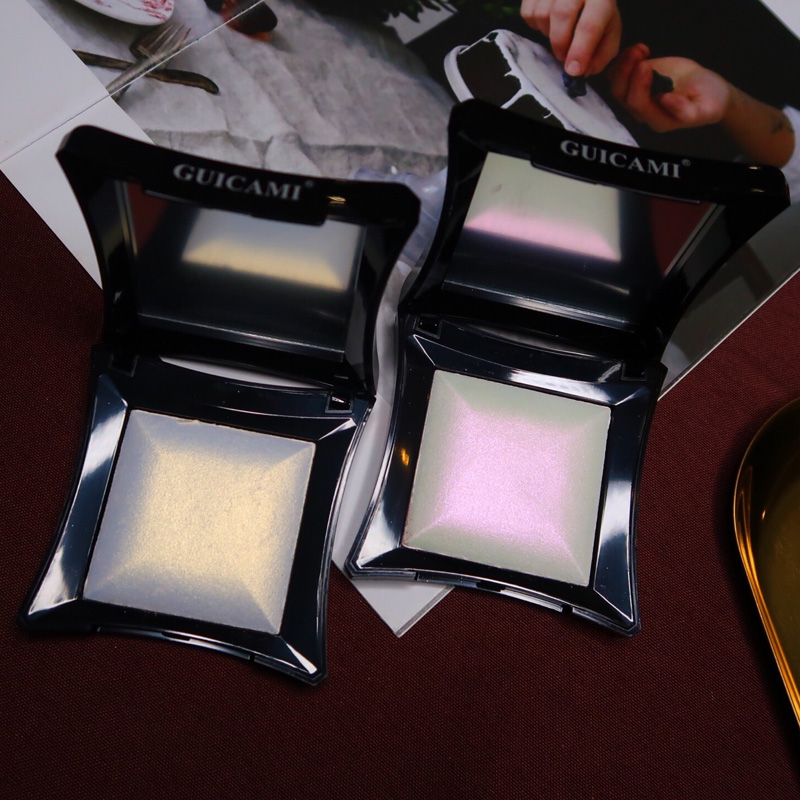 guicami fairy diamond glitter polarized monochrome baking powder High disc powder repair plate British flat replacement ins