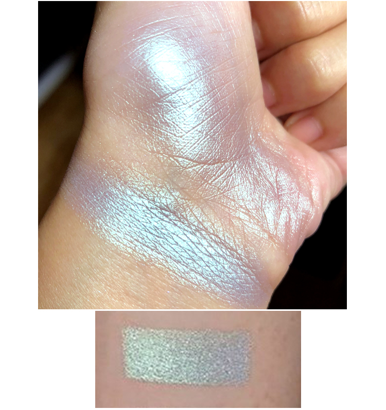 FORGET SORWAY Châu Âu và phấn mắt Pearlescent Chameleon Polaroid Mercury Powder Highlight Brightening Powder Blush Ins phấn mắt tốt