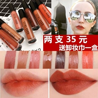 Ăn đất mờ mờ không dính cốc màu son bẩn màu cam bí ngô màu son men gạch đỏ dì màu son môi không thấm nước - Son bóng / Liquid Rouge omand06 son bóng	