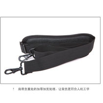 Single shoulder camera bag with thickened shoulder strap Photographic Bag Shoulder Strap Computer Bag Decompression Single Shoulder Strap Metal Buckle