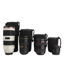 Single Counter Camera Shockproof Lens Sleeve Imitation Touch Lens Bag Professional Lens Barrel Lens Protection Bag High Elastic Lens Bag