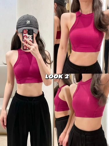 Lulu Shock-roobry chrining readed thoracic pad ritbed nulu High-neckbra собралась в нижнем белье