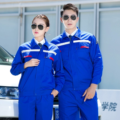 Весна и осенью -насыщенная антистатическая рабочая одежда Электронная электронная электронная электронная завода нефтяная нефтехимическая газовая станция работники трудовых рабочих