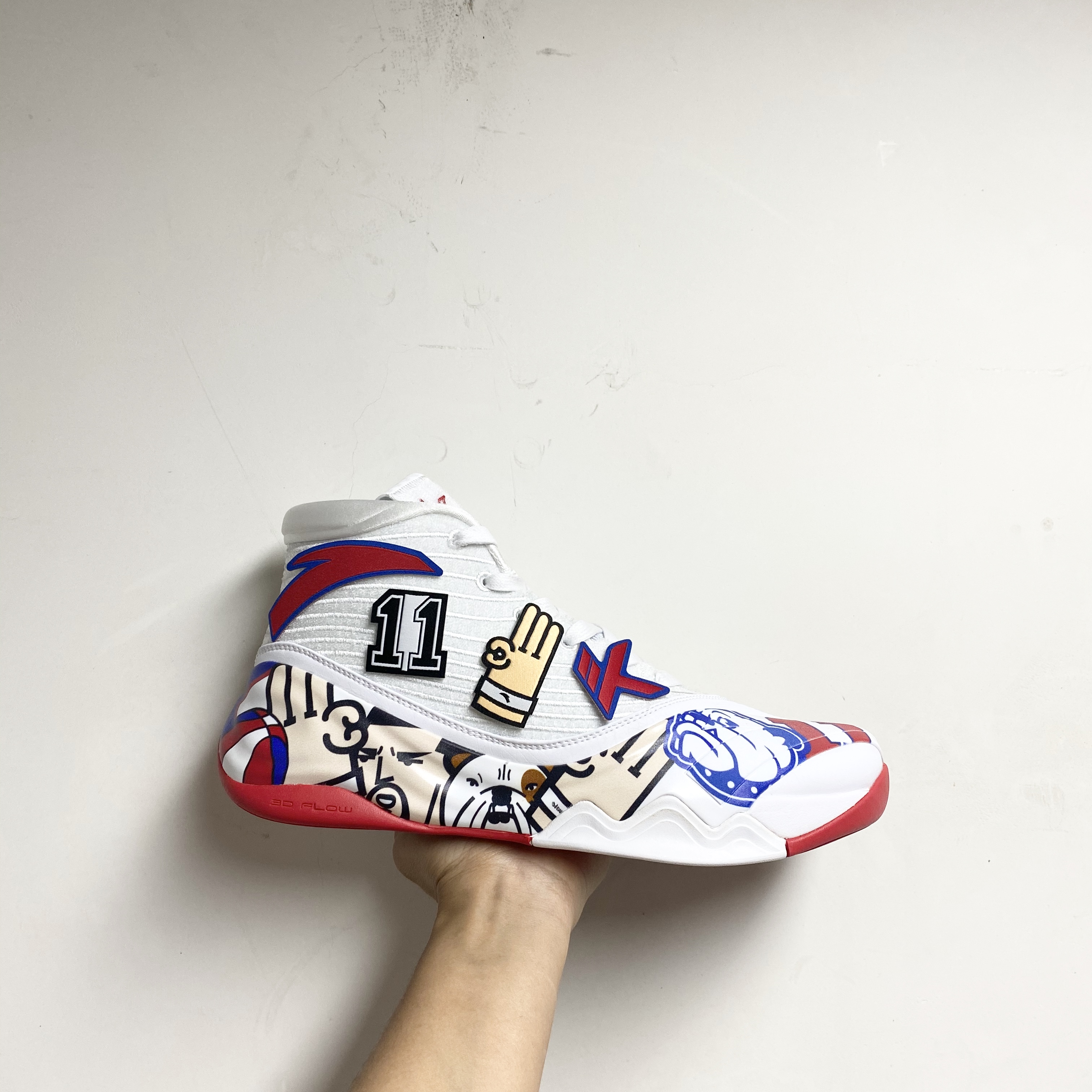 Set Foot kt6 chopped hand basket sneakers Thompson 6 Generation Real combat boots Cloud running water sneakers man 112041101