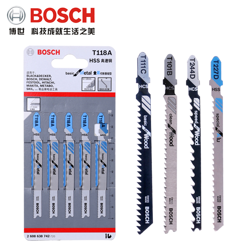 Bosch Jig Saw Blade Woodworking Saws Wood Aluminum Sheet Metal
