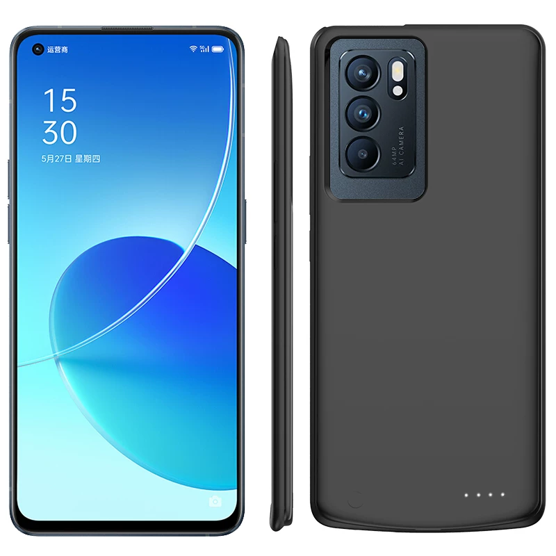 Oppo, совместимый аккумулятор, чехол телефона зарядка, источник питания, 5G, 6 Pro+