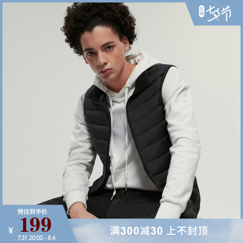 Poddon 2020 the new down jacket Machia men's ultra light and warm short and warm jacket B00131001