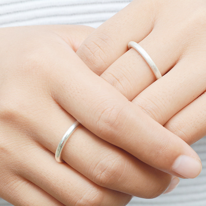 Bague mixte 1000SE en Argenterie - Ref 3088123 Image 4