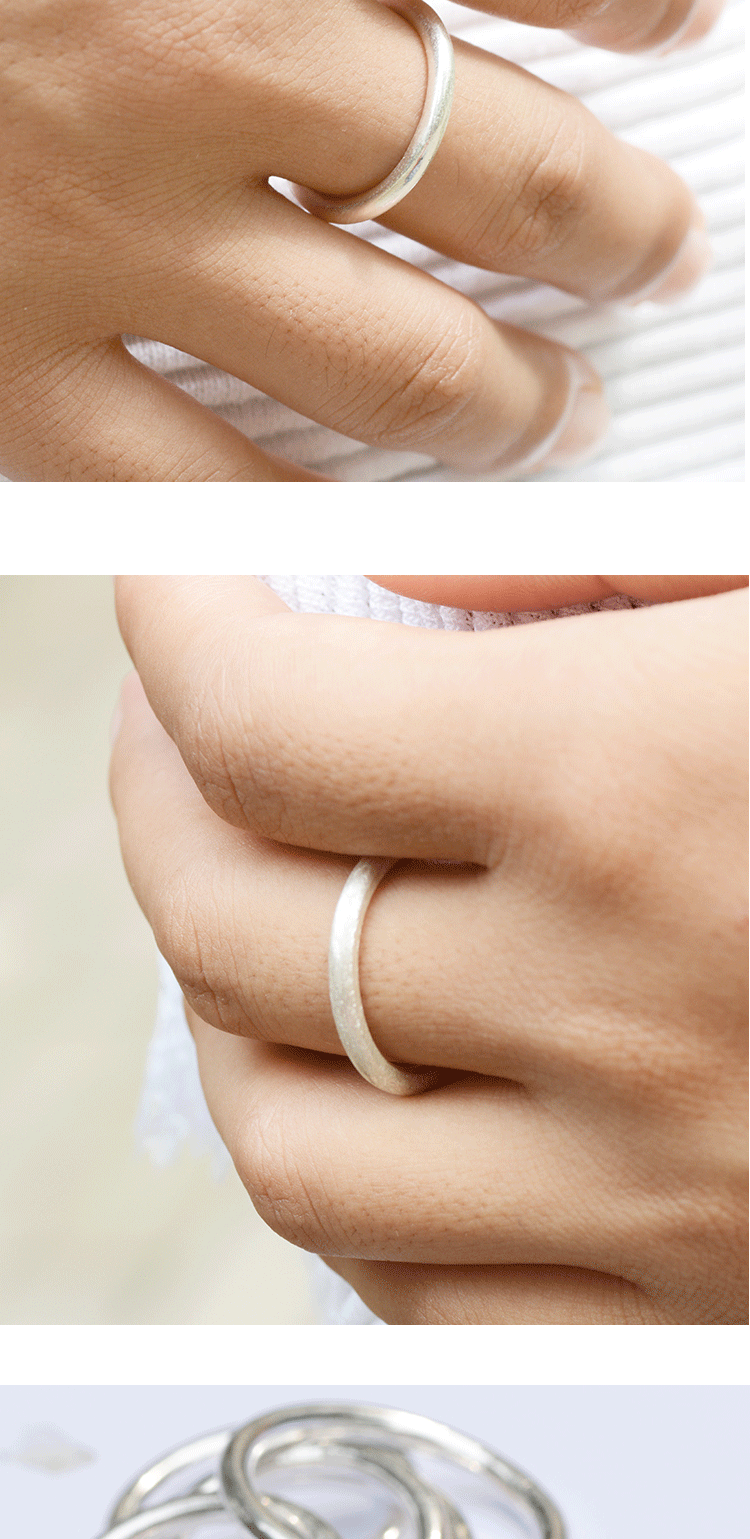 Bague mixte 1000SE en Argenterie - Ref 3088123 Image 15