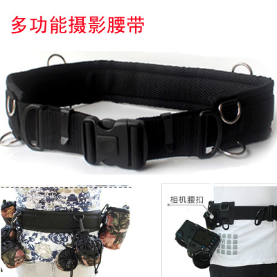 Single Eye Camera Belt Decompression Multifunction Photography Belt Single Eye Pocket With Micro Single Eye Camera Bag Fast Hanging Lens Barrel Girdle