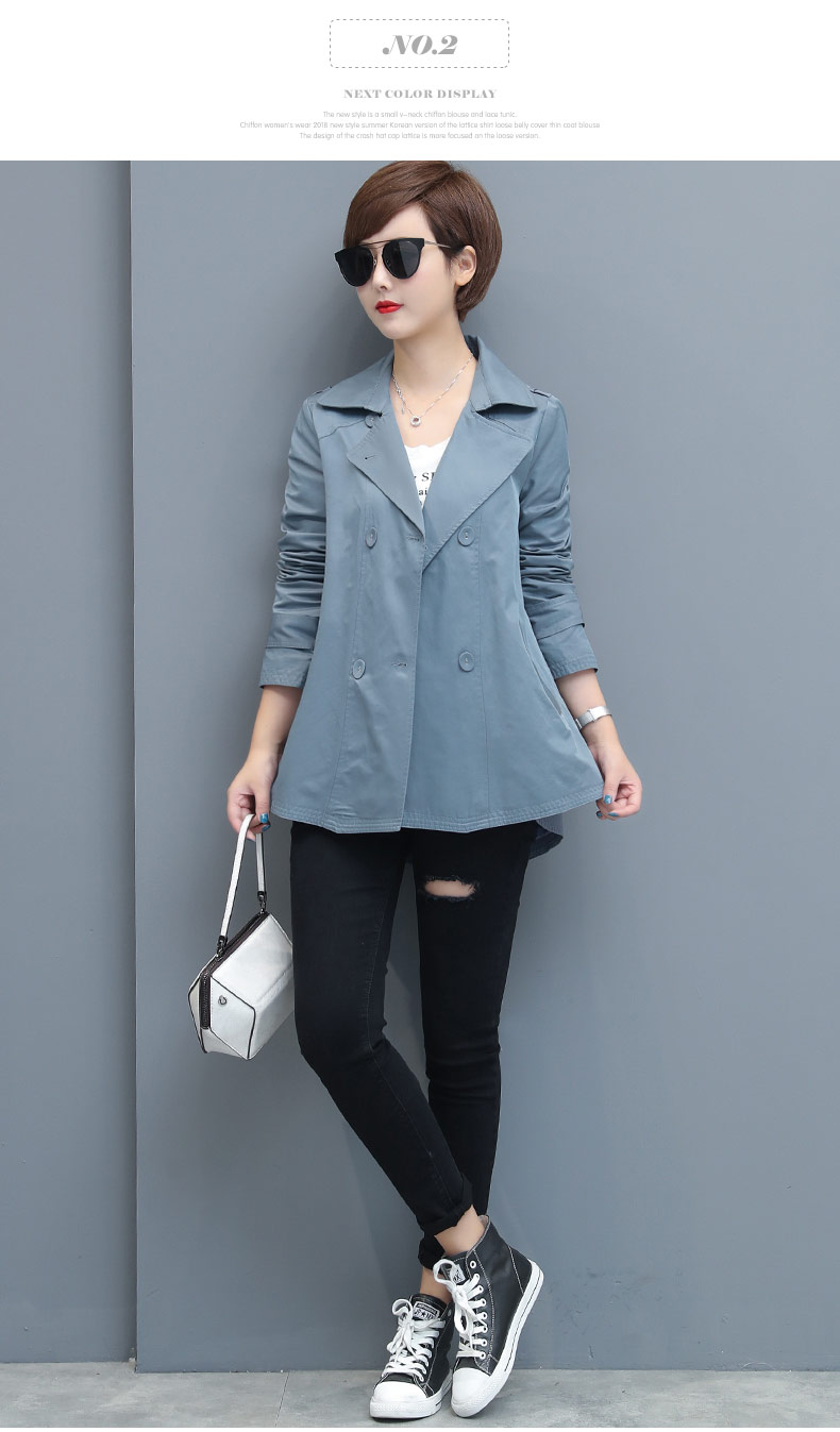 Trench pour femme en Coton - Ref 3226286 Image 19