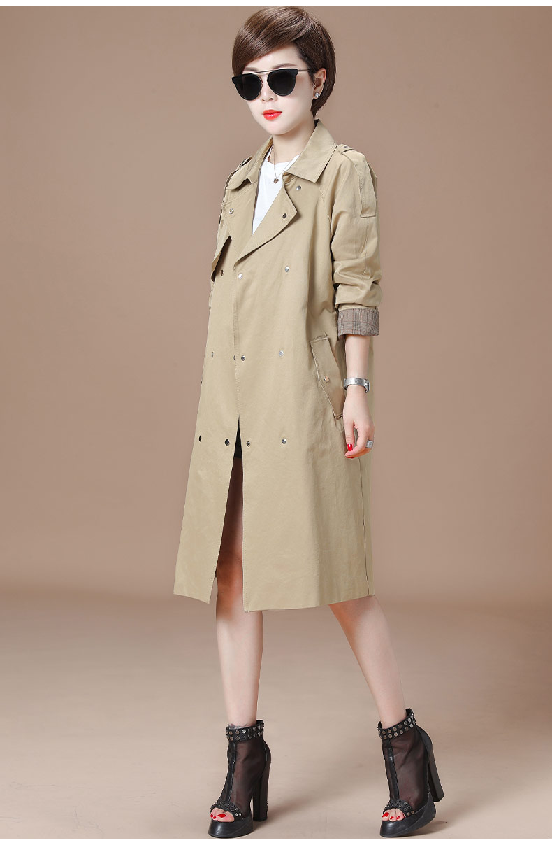 Trench pour femme en Coton - Ref 3228252 Image 17