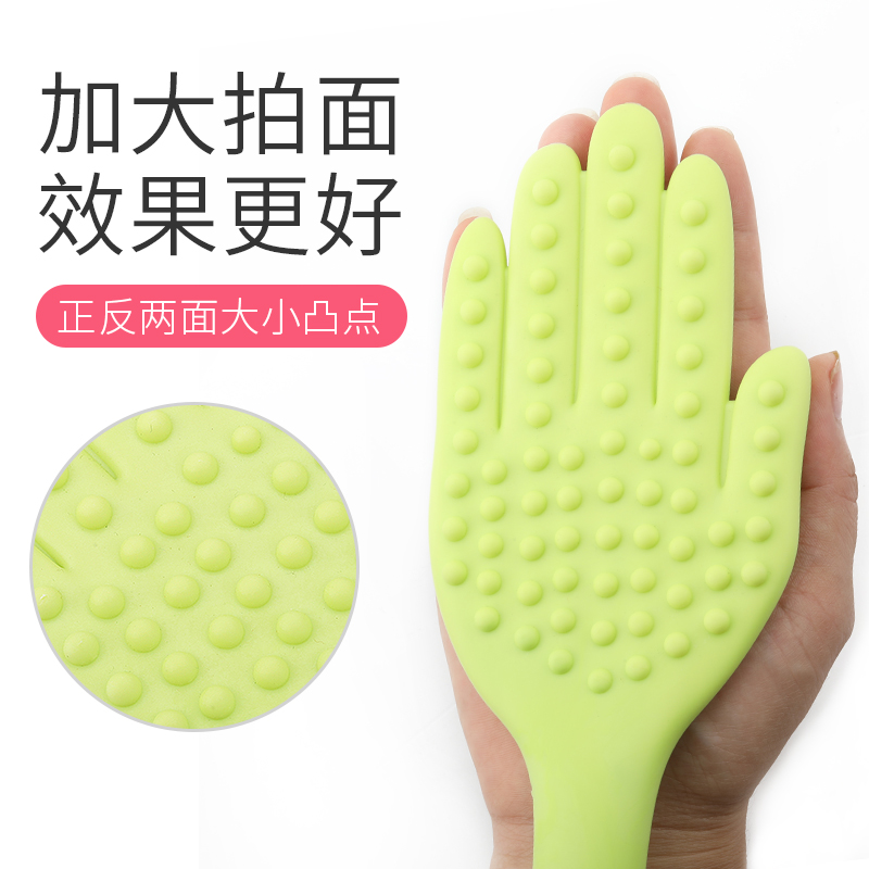 Meridian pat sha board new product pat back beater pat board tapping hammer knock back silicone massage stick home pat sand board