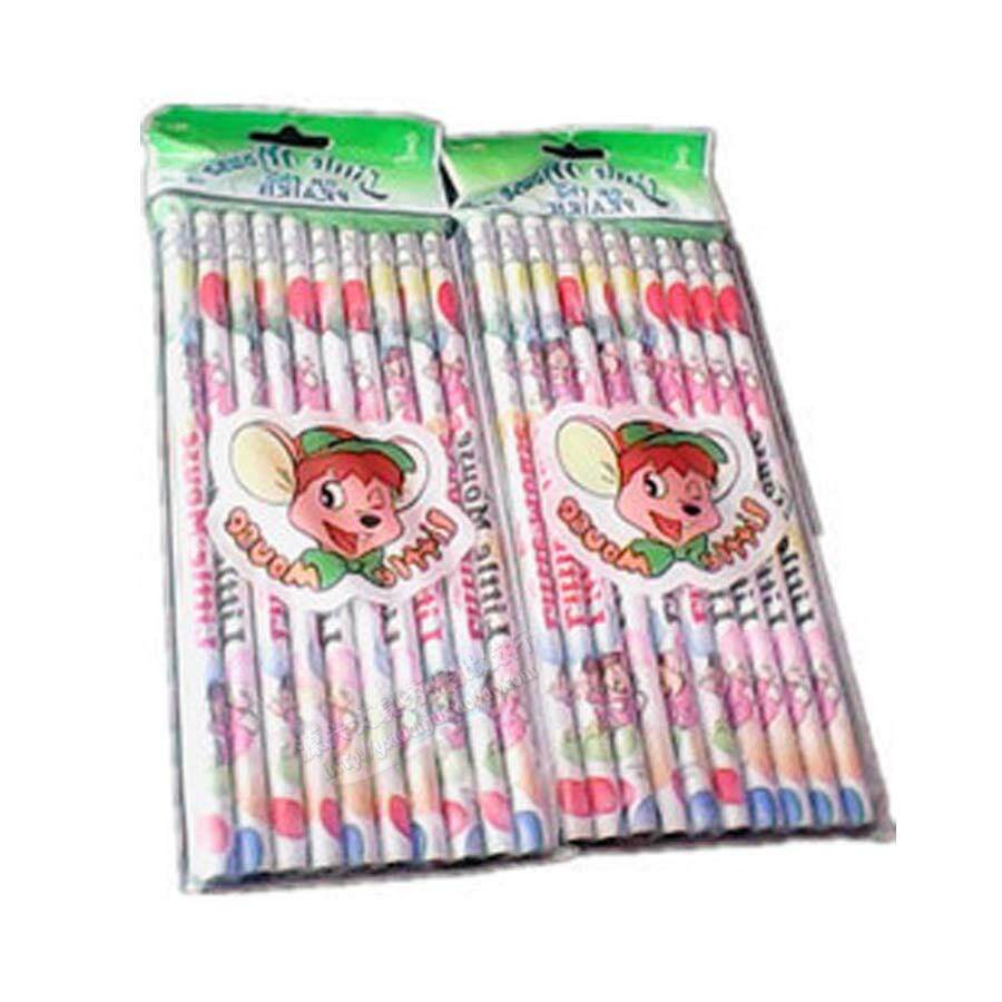 China 6080 cartoon student pencil HB pencil Heat shrinkage pencil with rubber eraser pencil