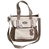 Небольшая дизайнерская льняная сумка, вместительная и большая сумка через плечо, тренд сезона, для средней школы