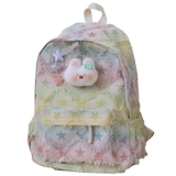 Небольшая дизайнерская маленькая сумка через плечо с кисточками, универсальный школьный рюкзак, тренд сезона, в корейском стиле