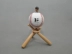 MLB Major League Bóng chày Búp bê Puppet Nhựa Keychain Mặt dây chuyền Yankee Dodge Red Sox Bear Puppet - Bóng chày gậy bóng chày ngắn	 Bóng chày