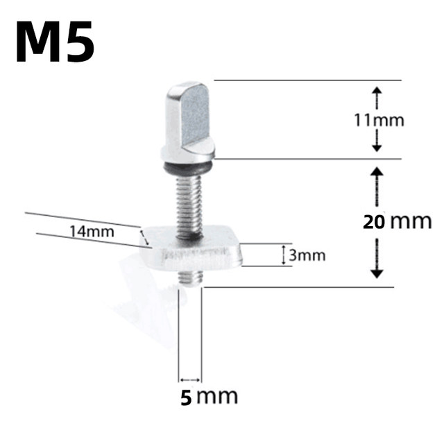 ອຸປະກອນເສີມ surfboard UPSURF screw singlefinscrew single rudder screw screw hand-tightened single screw