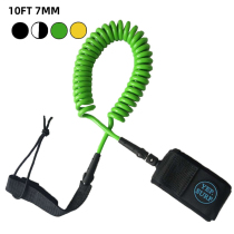 Yep Surf surf safety rope high quality foot rope waterboard 10 feet 7mm traction roll Surf leash