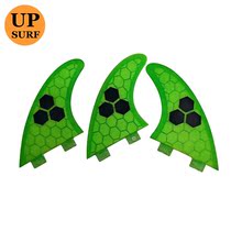 UPSURF fiberglass tailfin Double Tabs large honeycomb tail rudder accessories Surfing fins surfboard fin