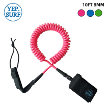 Yep Surf surfboard foot rope High quality Surf safety foot rope Leash Traction rope Reel rope 10 feet 8mm