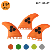 UPSURF accessories multicolor fin surfboard fin glass fiber tail rudder future tail fin G7 honeycomb