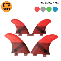 UPSURF surf tail rudder surfboard fin honeycomb fin surf board glass fiber accessories Double Tabs