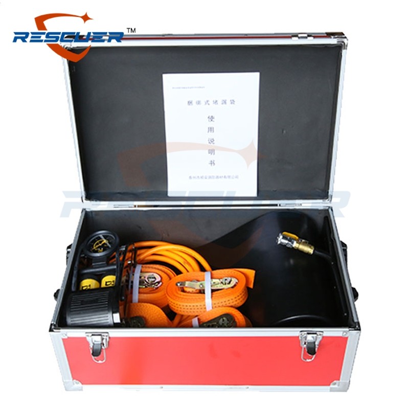 Bale leakage bag outer seal airbag Rubber air cushion inflatable with pressure plugging tool Equipment Fire emergency