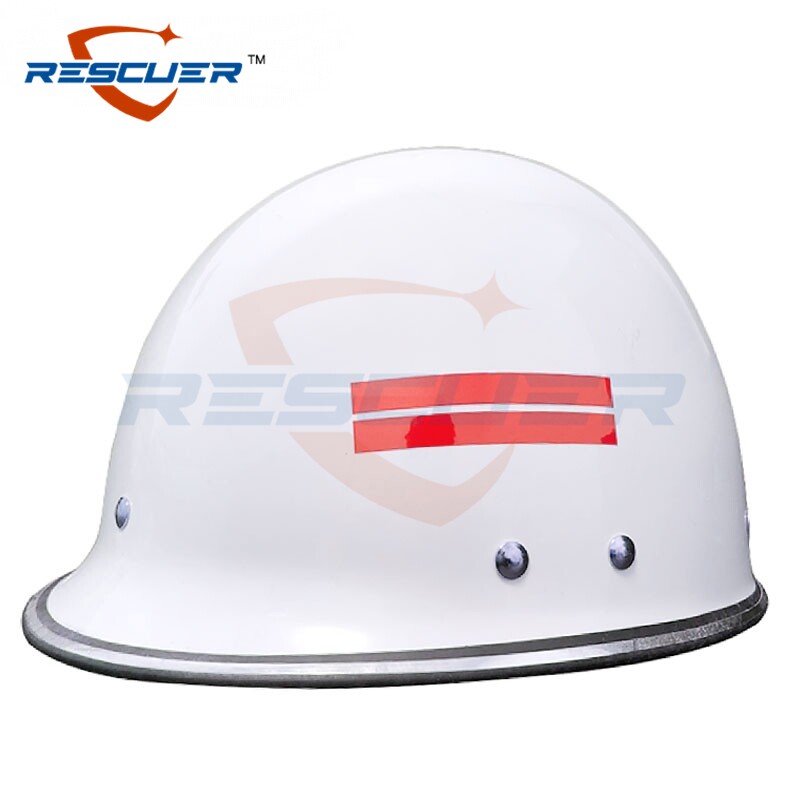 Rescue helmet white outdoor climbing emergency rescue protection competition training high-speed civil defense