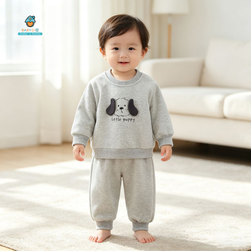 Autumn Fashion Clothes for Infants and Toddlers, Super Stylish Sweatshirt Set, Autumn Outfit for One-Year-Old Boys, Two-Piece Set for Going Out Autumn Fashion Clothes for Infants and Toddlers, Super Stylish Sweatshirt Set, Autumn Outfit for One-Year-Old Boys, Two-Piece Set for Going Out