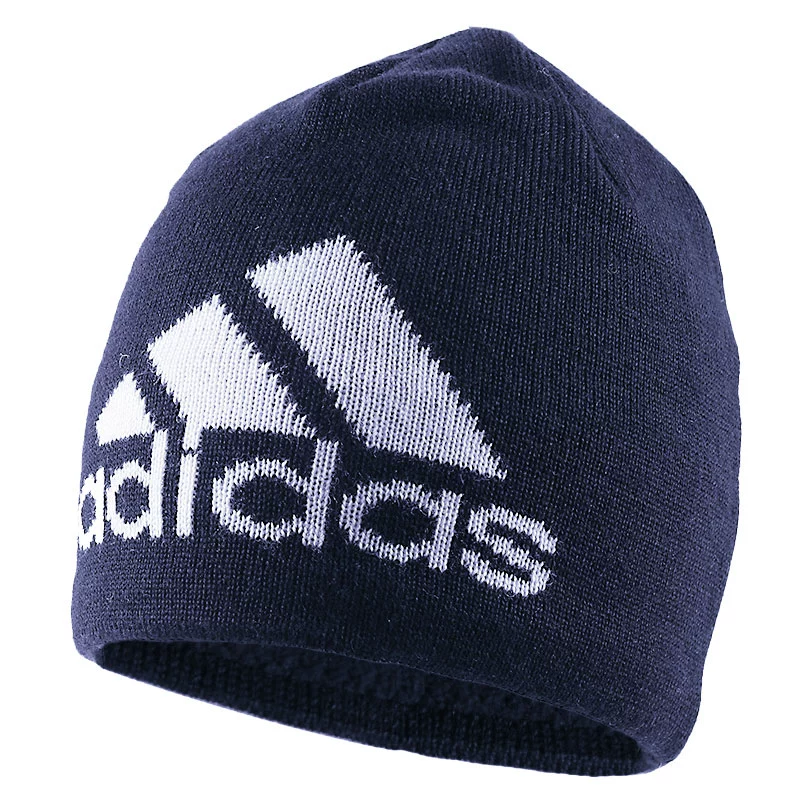 Mũ Adidas nam nữ 2018 mùa đông mũ thể thao giản dị chạy đào tạo mũ dệt kim DM8756 - Mũ thể thao