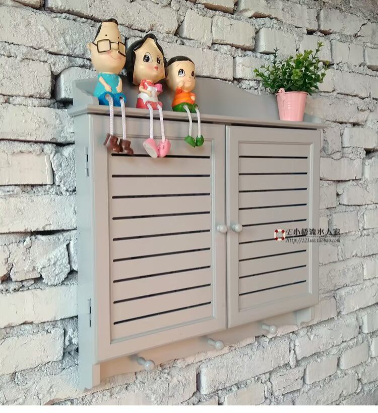 Địa Trung Hải hộp trang trí hộp phân phối hộp trang trí hộp Châu Âu trang trí tường treo vườn bìa hộp hộp mét - Cái hộp thùng gỗ sồi nhập khẩu
