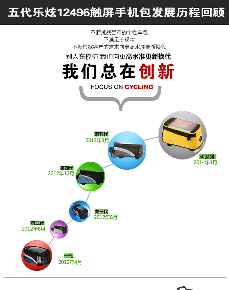 Sacoche pour vélo ROSWHEEL - Ref 2213774 Image 11