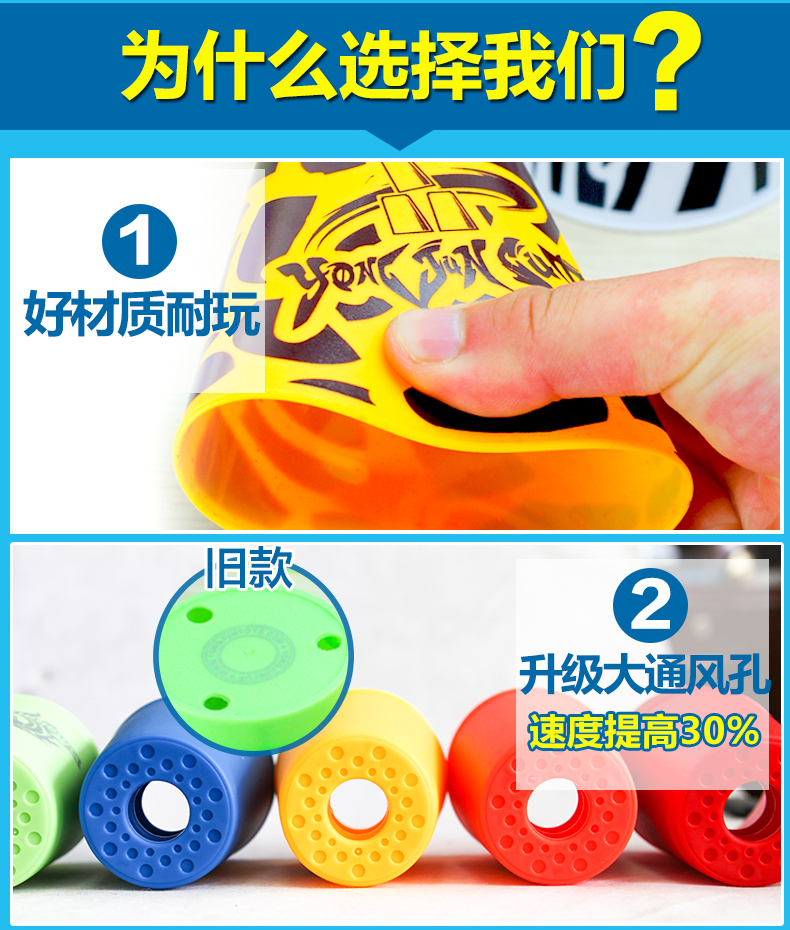 Yongjun UFO Cup Flying Stack Cup Tốc độ Stack Cup Stack Cup Intelligence Thông minh Cup Cup Hình Rubiks Cube Toy Flying Butterfly Game Set đồ chơi cho bé trai