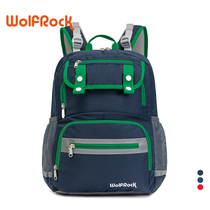 Primary school bag boys and girls one two three four five six-year Ridge shoulder 6-12 years old light Childrens schoolbag