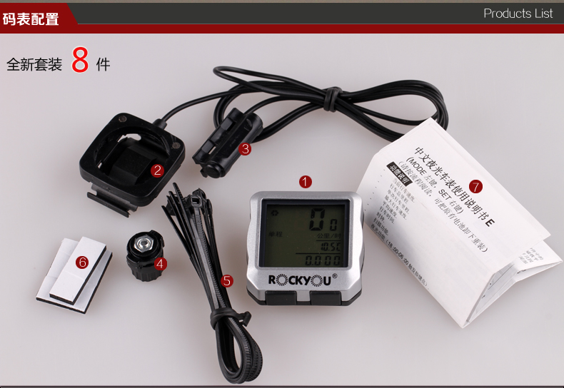 Tableau de bord vélo ROCKYOU - Ref 2439098 Image 7