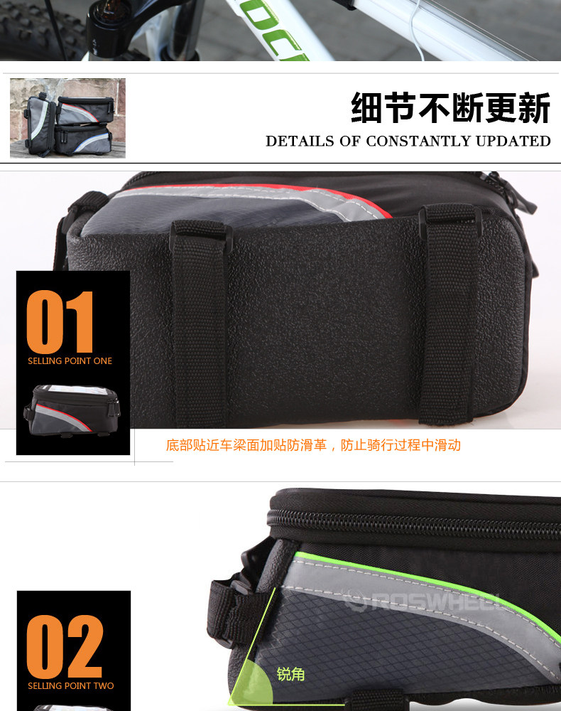 Sacoche pour vélo ROSWHEEL - Ref 2219461 Image 20