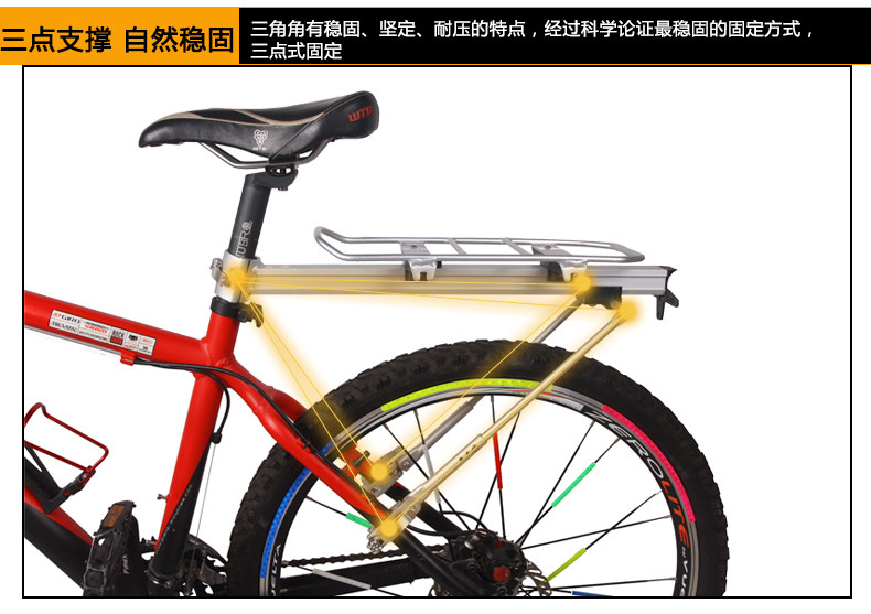 Porte-bagages pour vélo ROCKYOU - Ref 2410677 Image 27