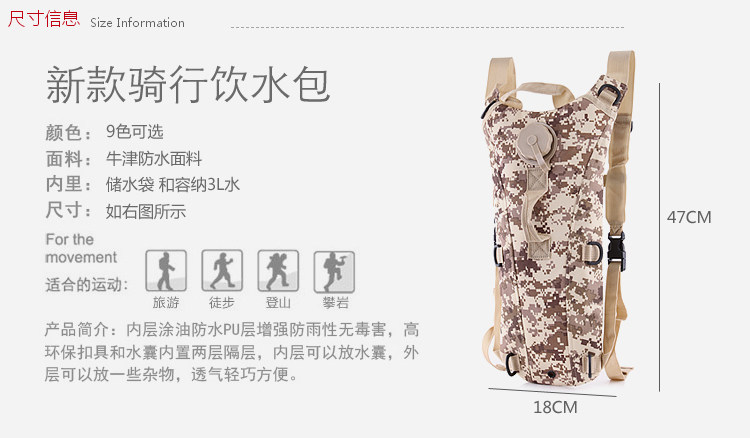 Sacoche pour vélo ROCKYOU - Ref 2232844 Image 9