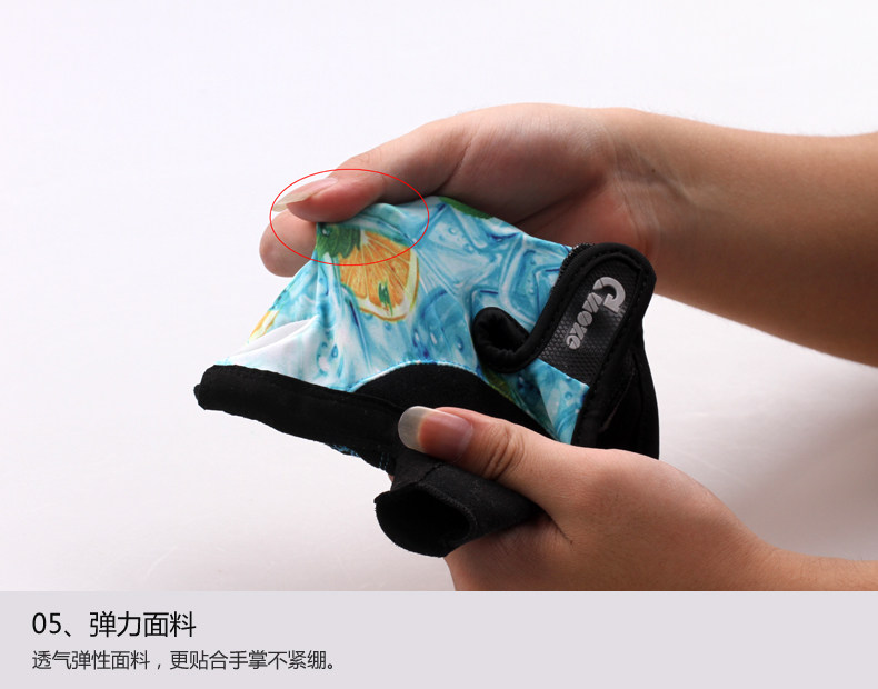 Gants pour vélo mixte ROCKYOU - Ref 2245624 Image 24