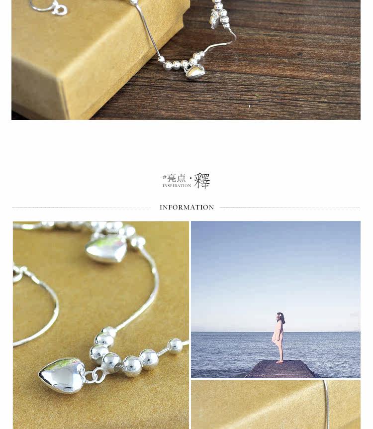 Bracelet de cheville Femme en Argenterie - Ref 3101939 Image 13