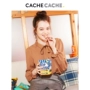 CacheCache2018 mô hình mùa thu và mùa đông sang trọng hương vị nâu tay áo dài tay áo lỏng phần mỏng áo sơ mi nữ giản dị những mẫu áo sơ mi đẹp