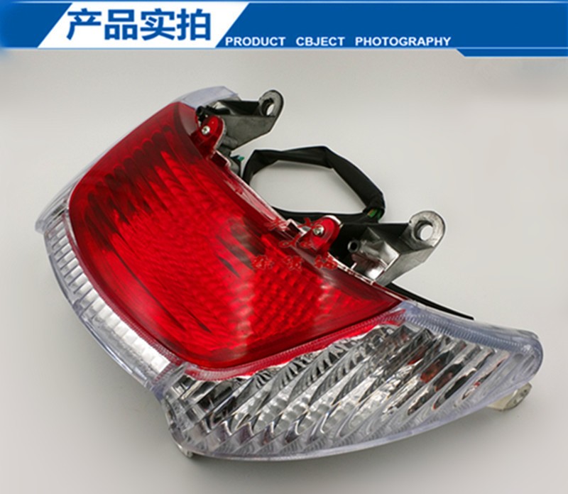 Xe tay ga nhẹ GY6 Haomai xe phụ nữ Princess Zhongsha phía sau bật tín hiệu phía sau lắp ráp đèn hậu đèn xe wave rsx
